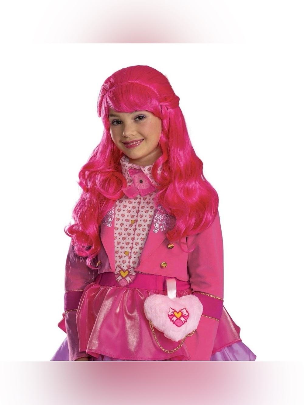 Descendants 5 Winter Wonderland Pink Wig